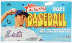 2021 Topps Heritage MLB Baseball Hobby Box